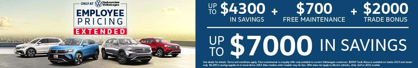 Employee Pricing - Extended