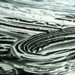 Close up photo of a car being washed