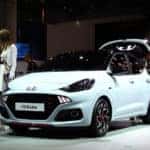Hyundai i10 N-Line model in white