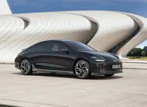 2023 Hyundai Ioniq 6 EV in Abyss Black Pearl