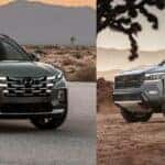 Hyundai Santa Cruz & Nissan Frontier