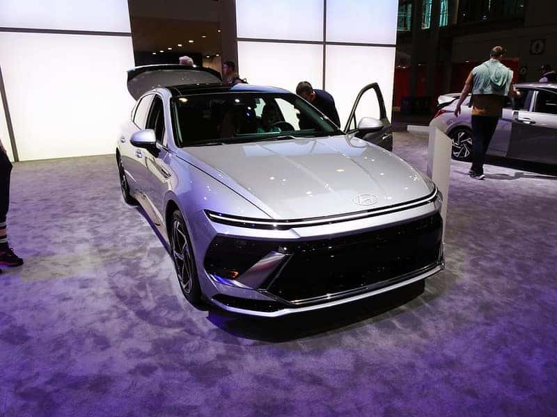 Hyundai Sonata SEL at Trade Show Floor