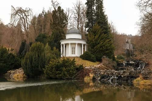 Classical Gazebo Amidst Scenic Kassel Landscape