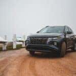 Hyundai vehicle driving