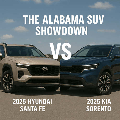 2025 Hyundai Santa Fe vs. 2025 Kia Sorento The Alabama SUV Showdown