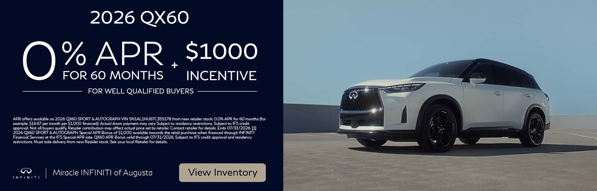 INFINITI special