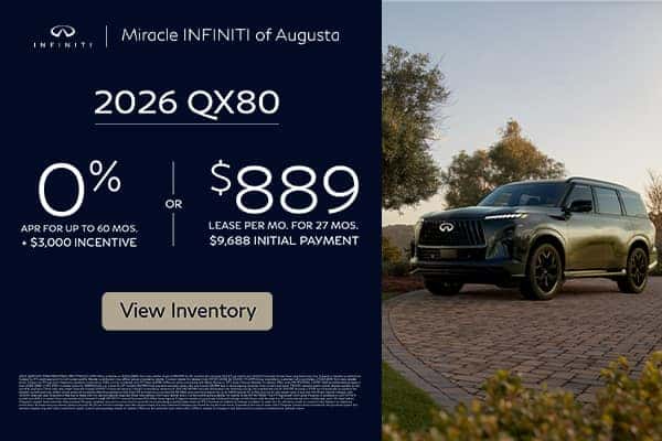 New 2026 INFINITI QX80