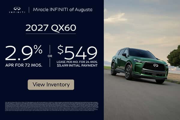 New 2027 INFINITI QX60