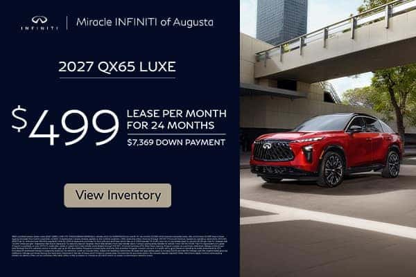 New 2027 INFINITI QX65