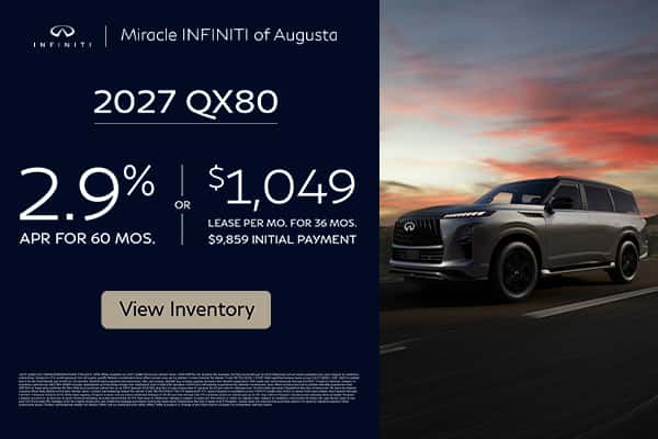 New 2027 INFINITI QX80