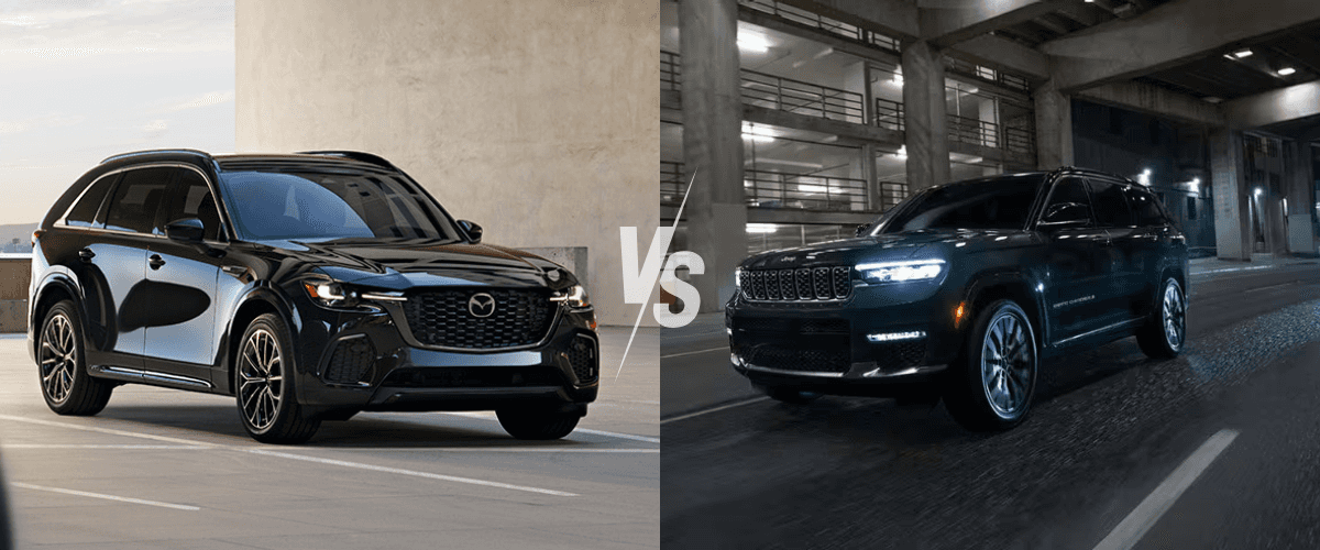 2025 Mazda CX-70 vs 2025 Jeep Grand Cherokee 4xe