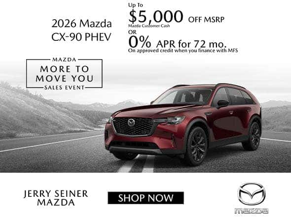 New Mazda CX-90 PHEV Special