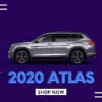 2020 Atlas in silver side view