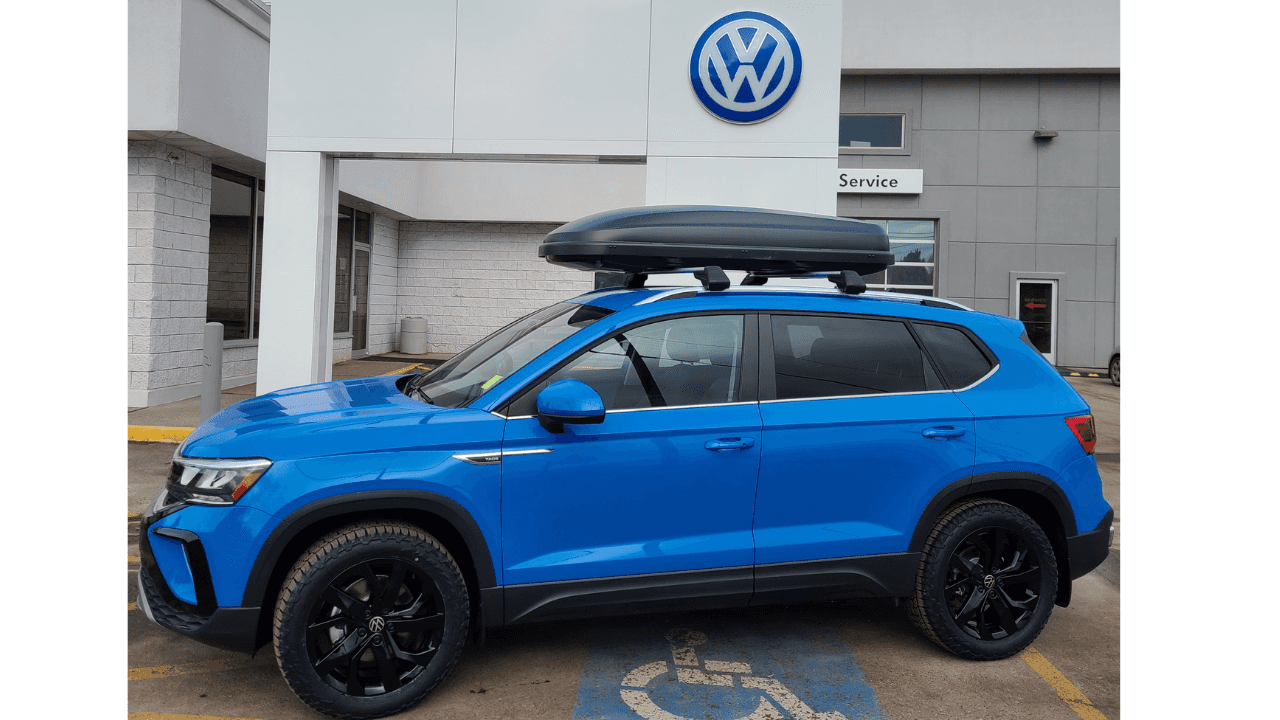 2022 Taos in blue