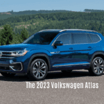 2023 Volkswagen Atlas in blue driver side view