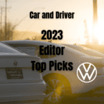 Kalispell Volkswagen lot at sunset