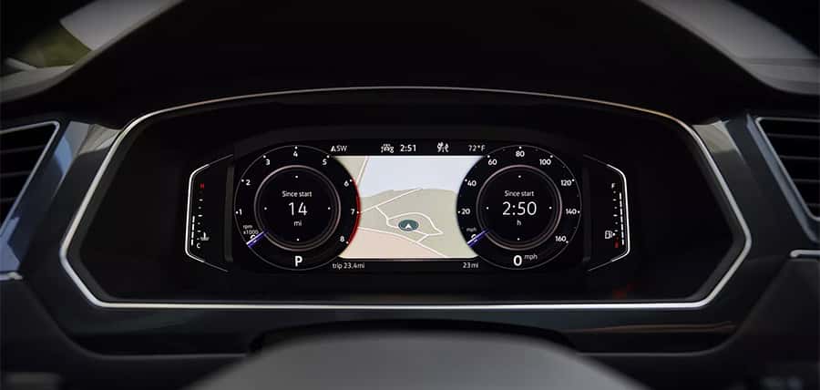 2025 Tiguan Volkswagen Digital Cockpit Pro features