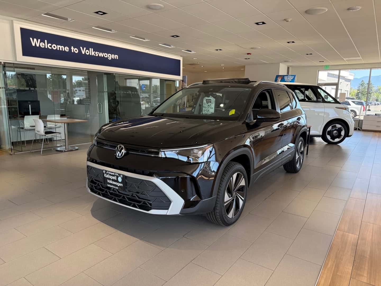 2025 Volkswagen Taos in the Kalispell Volkswagen Showroom!