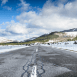 Rural Winter Road