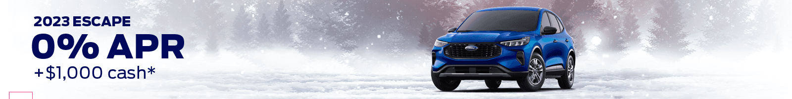 2023 Ford Escape O%APR 36Mo +$1,000 Cash*