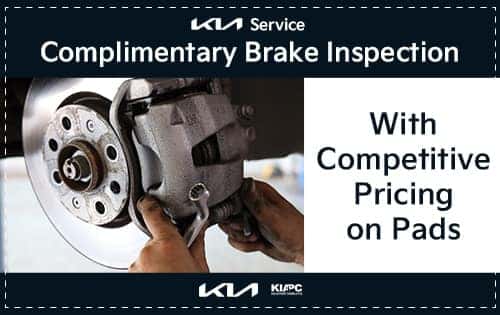 Complimentary Brake Inspection