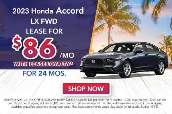 New 2023 Honda Accord LX FWD