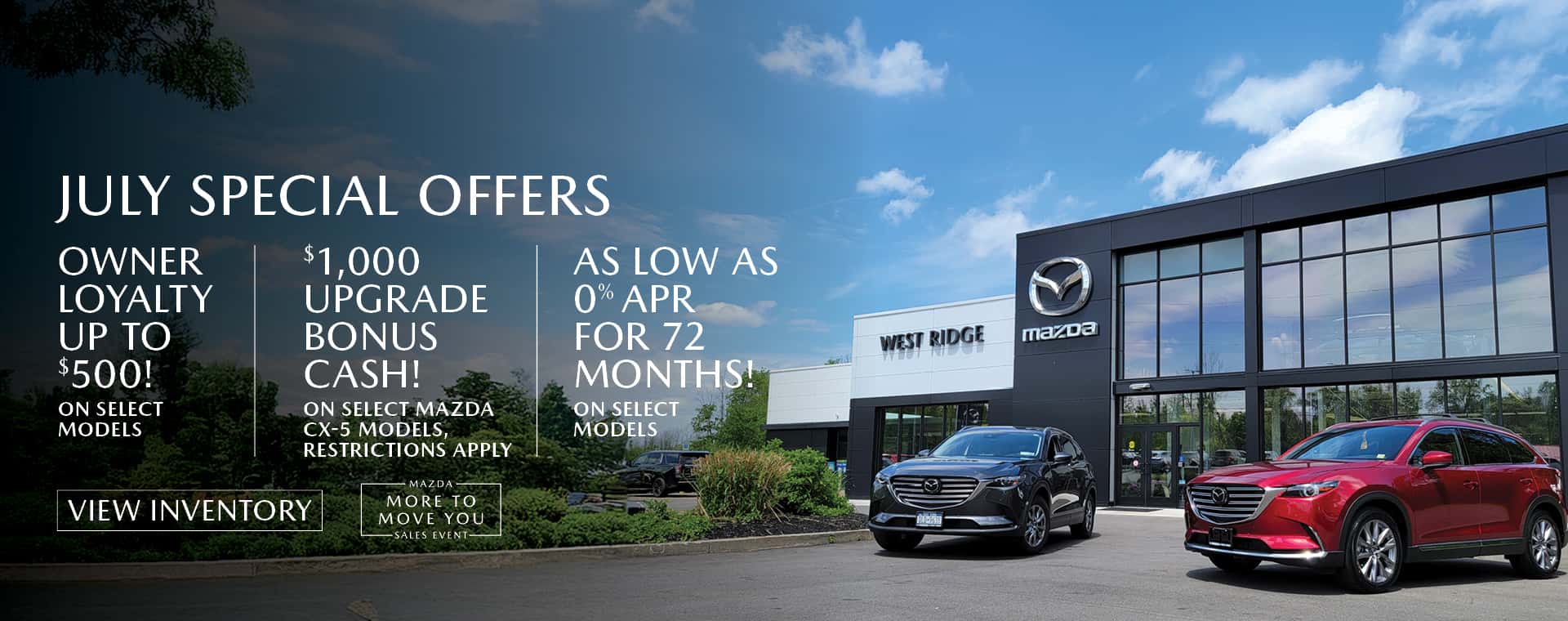 July 2026 Lease Specials