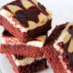 Red Velvet Cheesecake Brownies.