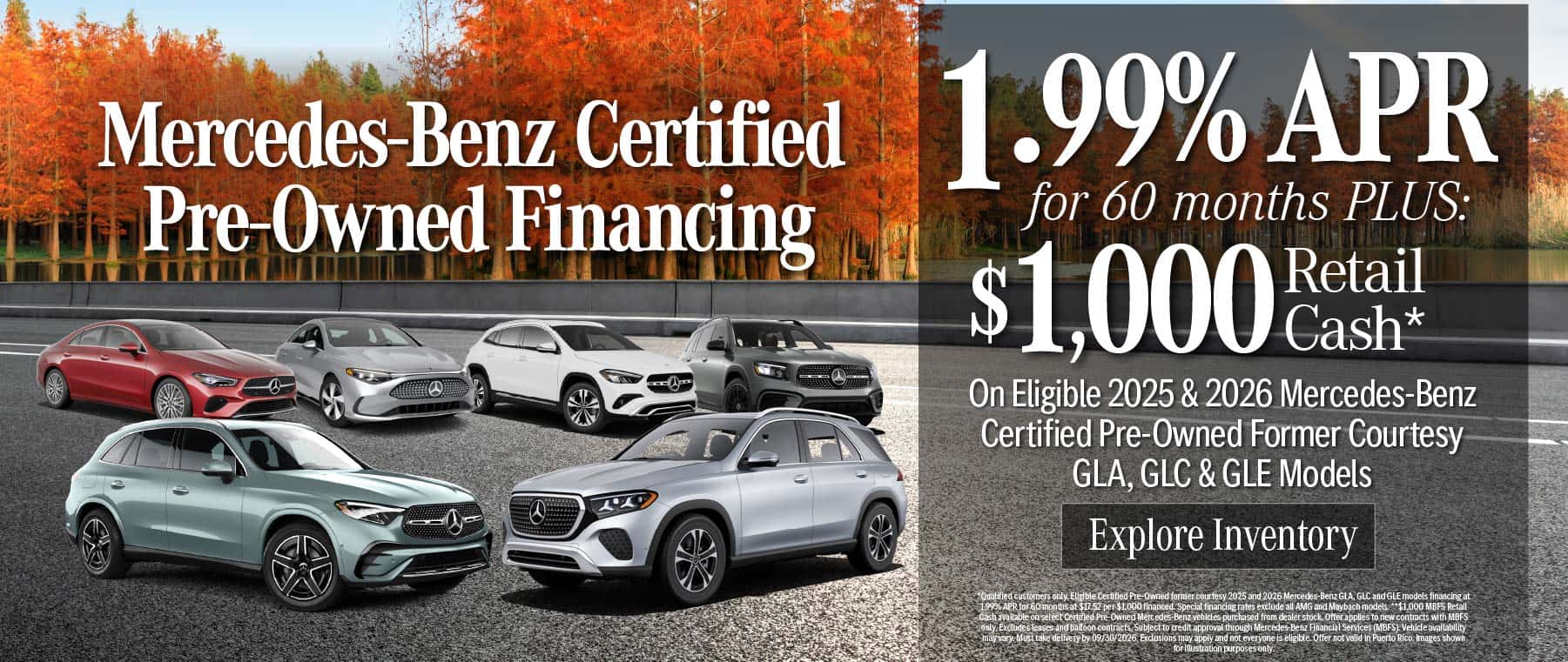 Mercedes-Benz Certified Pre-Owned Financing 