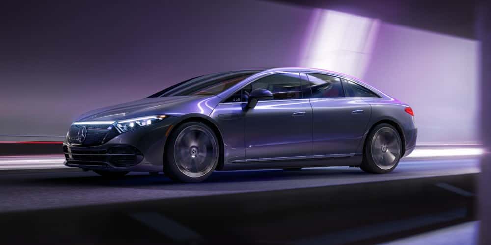 MB EQS Sedan Glamour Shot