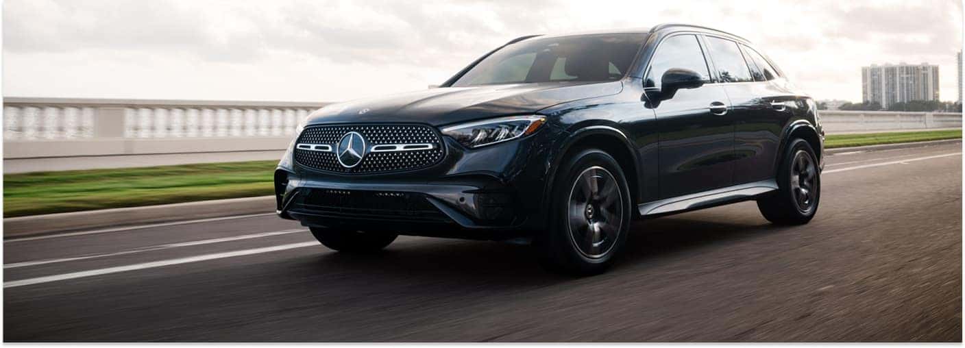 2026 Mercedes-Benz GLC SUV Driving on Road