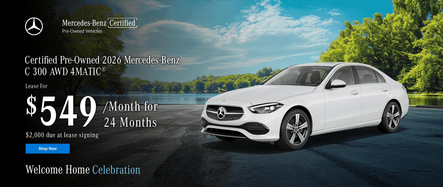 2026 Mercedes-Benz C 300 AWD 4MATIC®