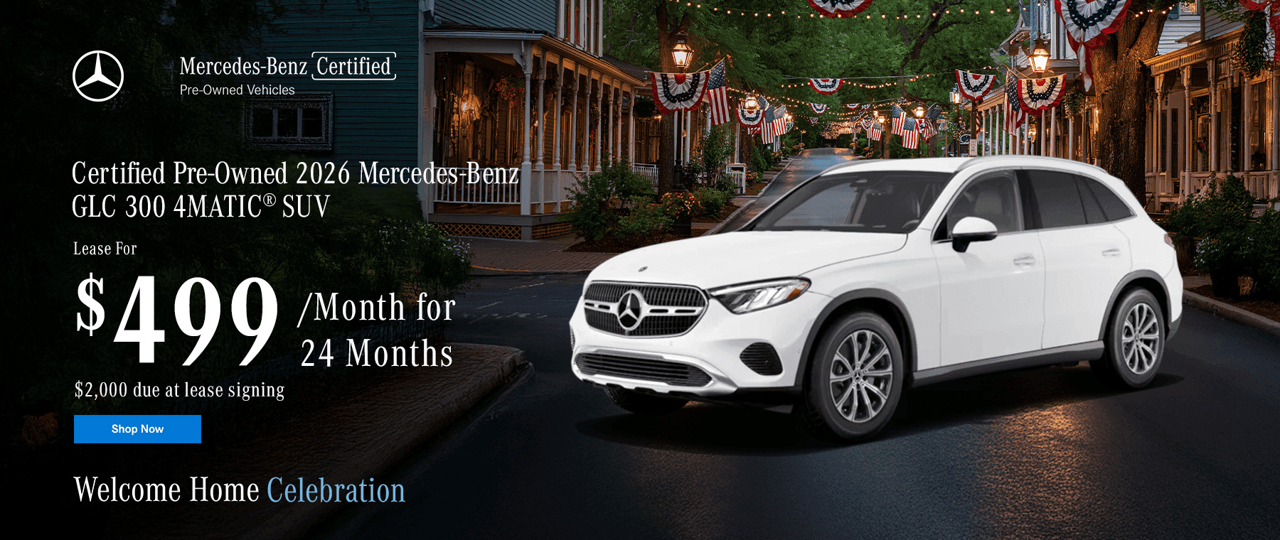 Certified Pre-Owned 2026 Mercedes-Benz GLC 300 4MATIC® SUV