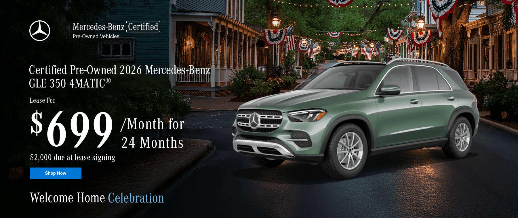 Certified Pre-Owned 2026 Mercedes-Benz GLE 350 4MATIC®