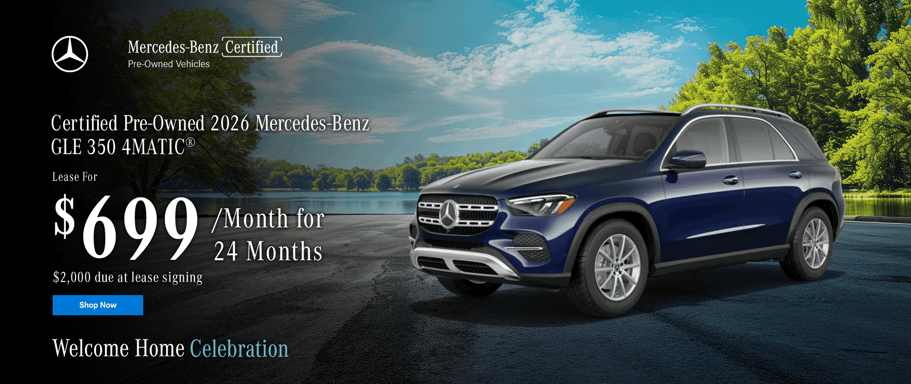 Certified Pre-Owned 2026 Mercedes-Benz GLE 350 4MATIC®