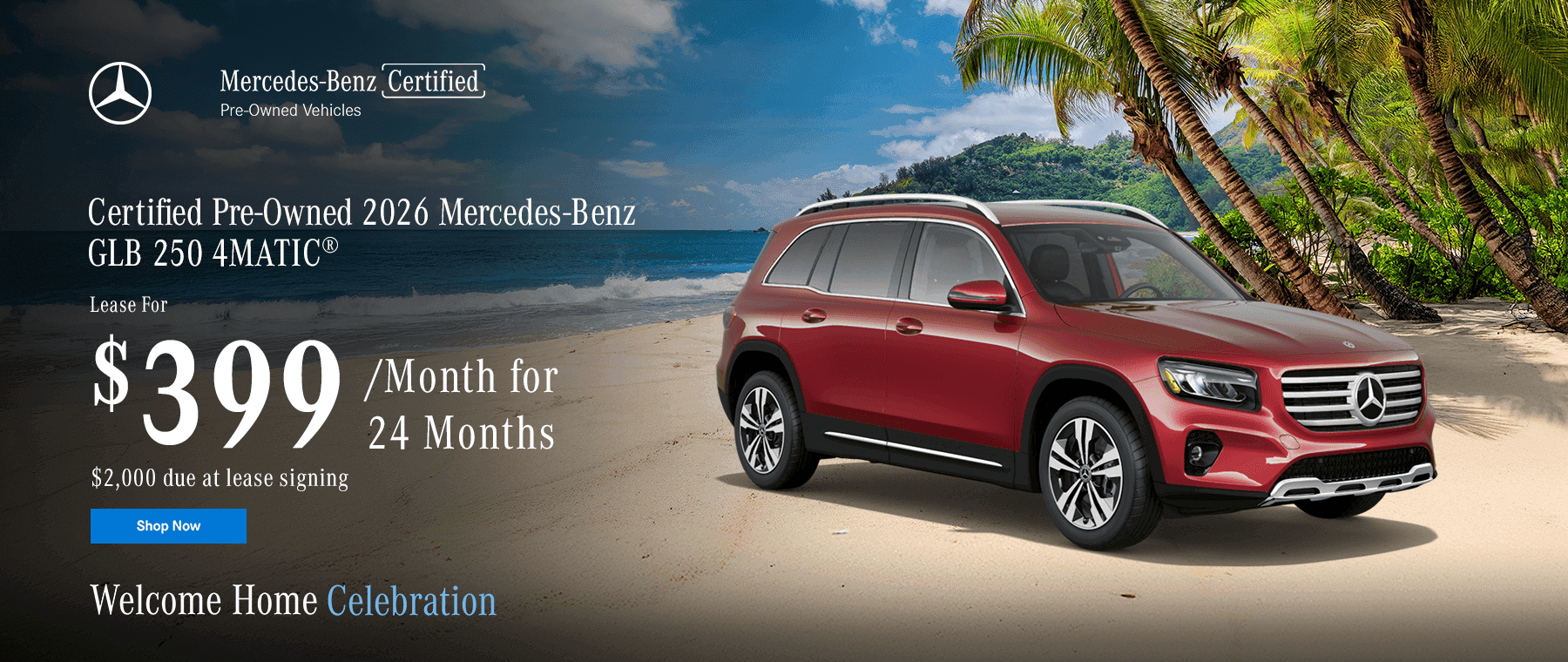 Certified Pre-Owned 2026 Mercedes-Benz GLB 250 4MATIC®