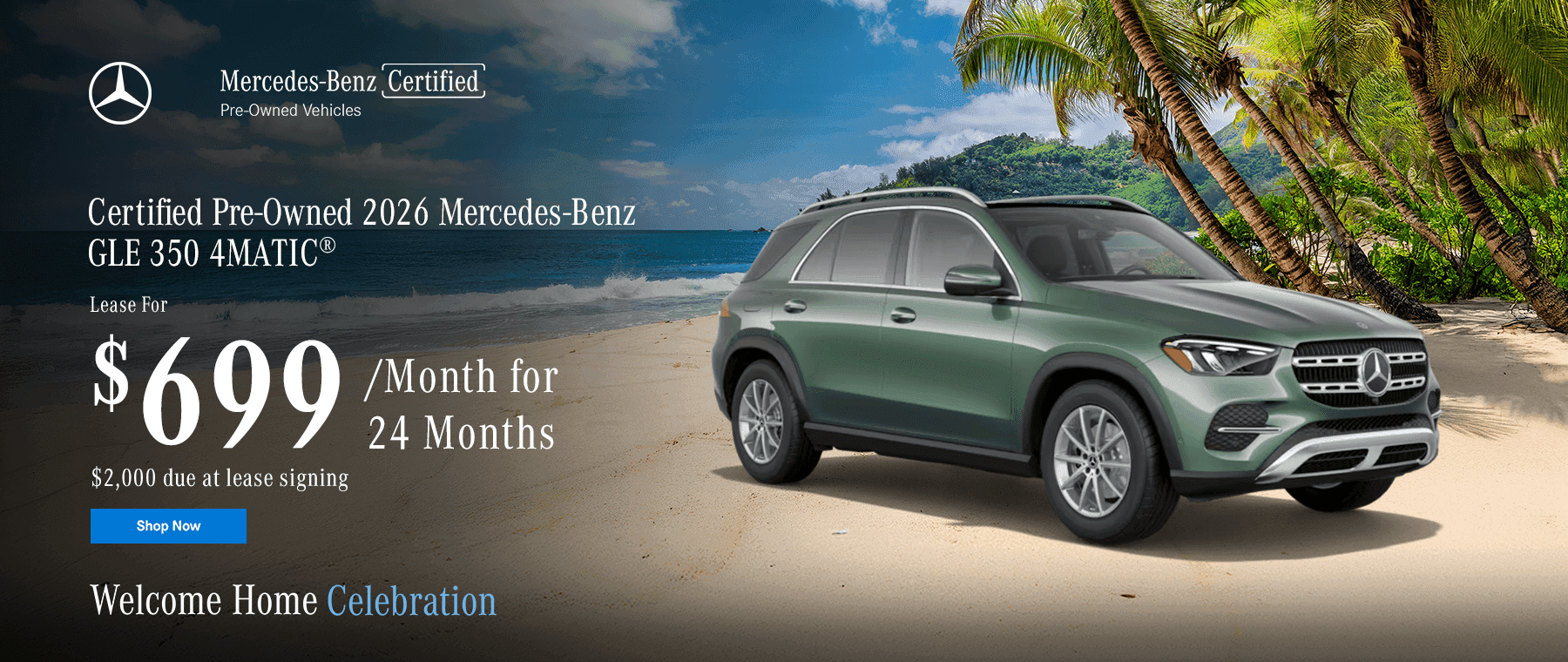 Certified Pre-Owned 2026 Mercedes-Benz GLE 350 4MATIC®