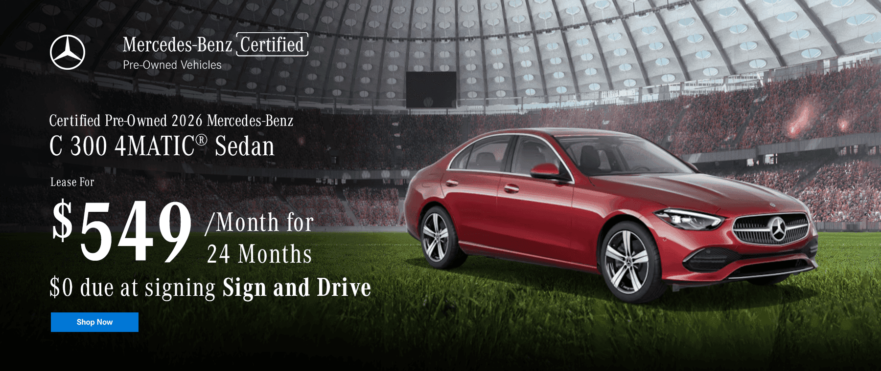 2026 Mercedes-Benz C 300 4MATIC® Sedan
