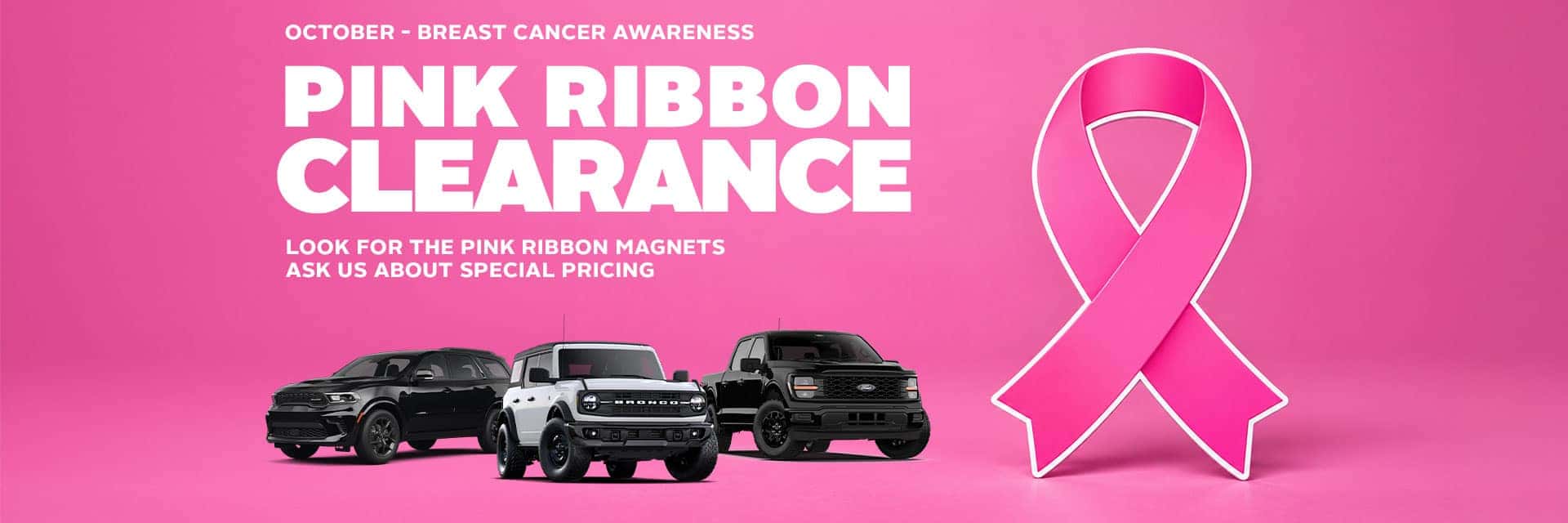 Test Drive, Think Pink & WIN at Midway Motors