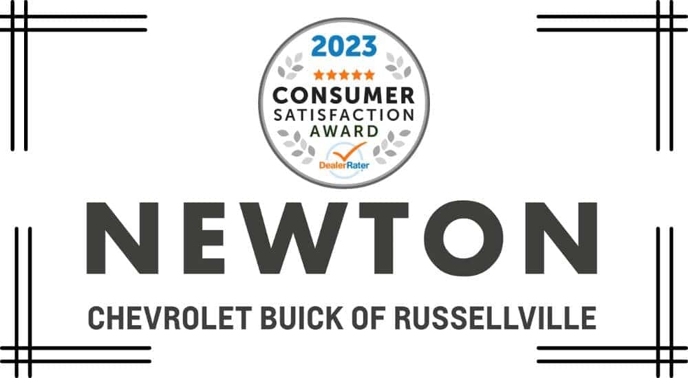 Newton Chevrolet Buick of Russellville's 2023 Customer Satisfaction Award