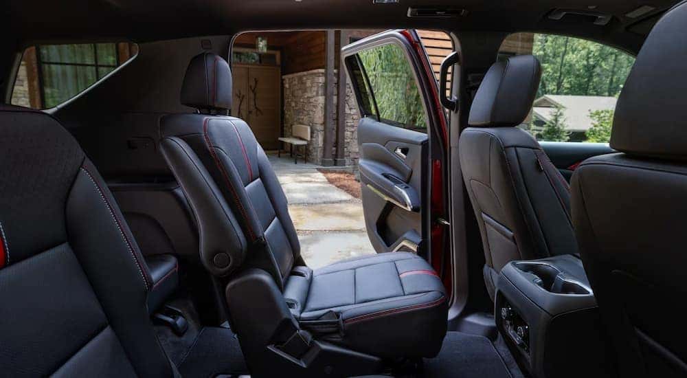 Seating for up to 8 in the three-row 2024 Chevy Traverse.