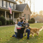 Military family reunited