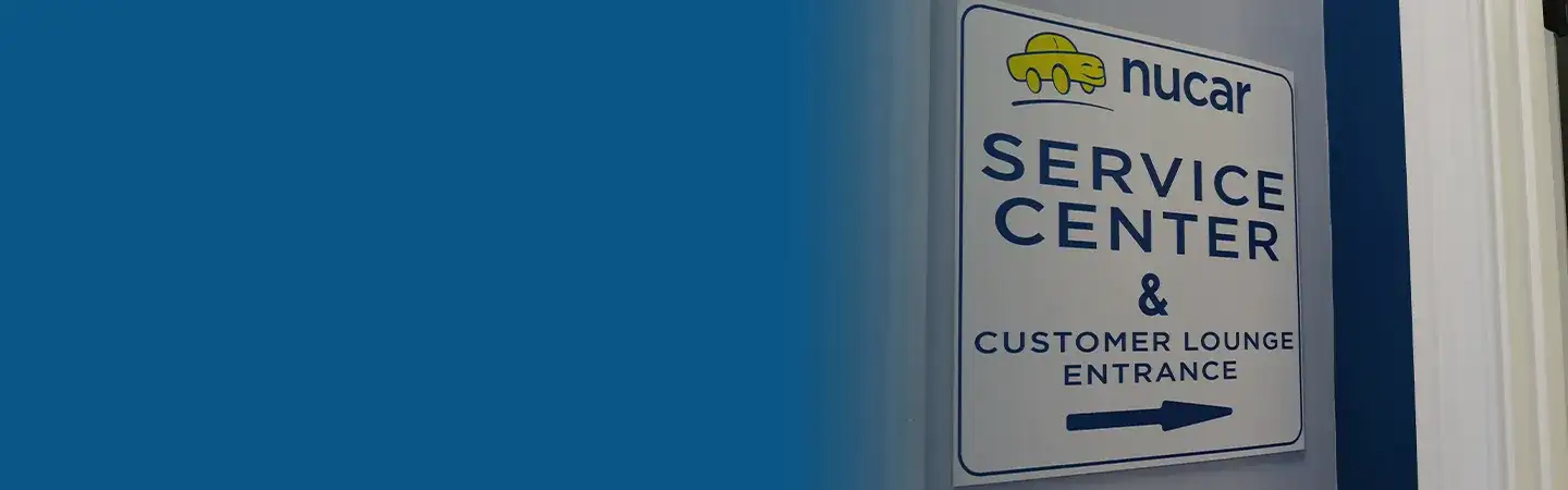 Nucar Gorham Service Center Sign