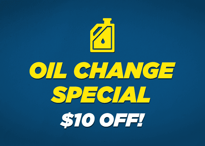 $10 off an oil change