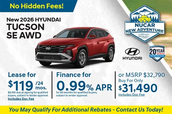 New 2026 Hyundai Tucson SE AWD
