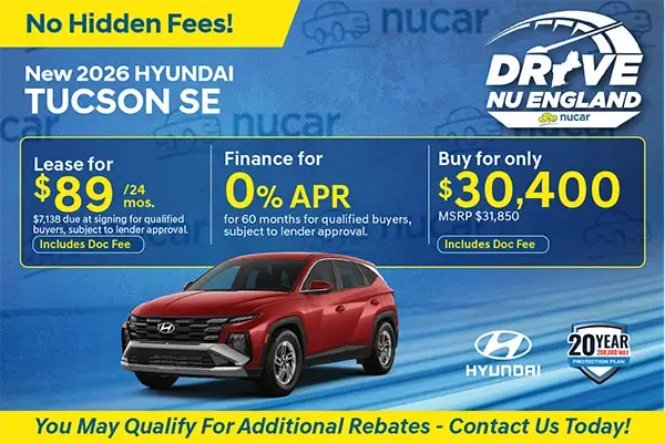 New 2026 Hyundai Tucson SE