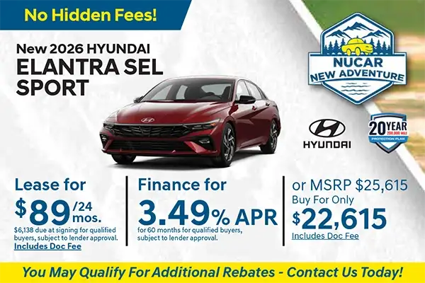 2026 Hyundai Elantra SEL Sport