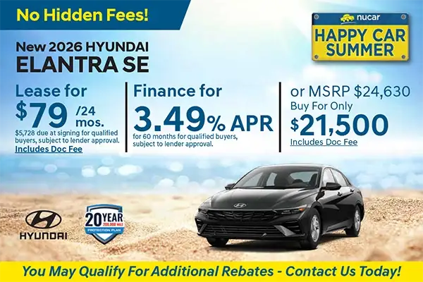 2026 Hyundai Elantra SE
