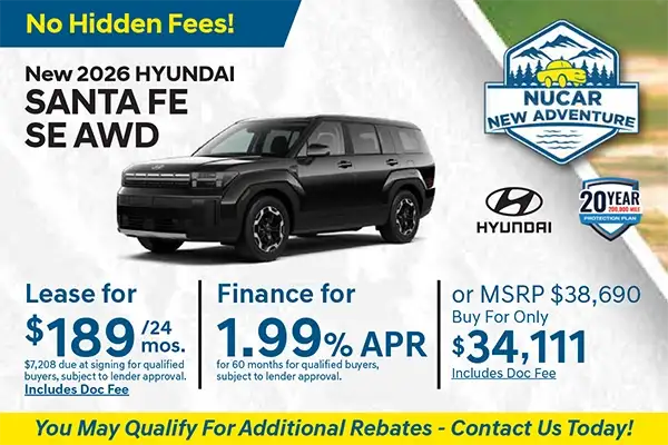 2026 Hyundai Santa Fe SE AWD