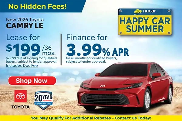 New 2026 Toyota Camry LE
